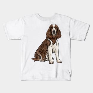 English Springer Spaniel Dog Kids T-Shirt